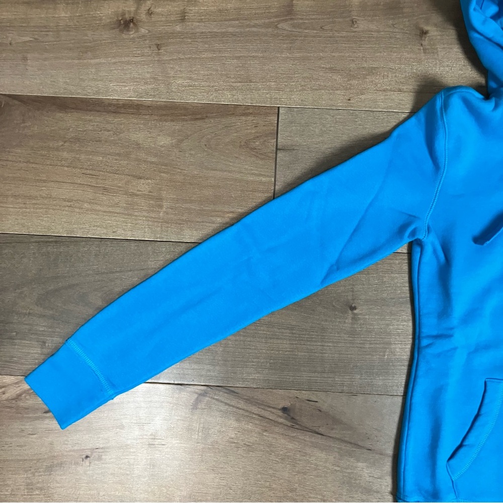 Aeropostale Women’s Size Small Plain Blue Full Zip Hoodie Sweatshirt NWT! - Picture 6 of 11